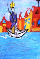Оловянный солдатик (гуашь). Инживаткин Вячеслав, 7 лет Оловянный солдатик (гуашь). Инживаткин Вячеслав, 7 лет