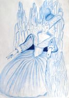 Снежная королева (графика). Калашникова Елена, 14 лет Снежная королева (графика). Калашникова Елена, 14 лет
