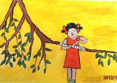 Рисунок "Теперь я за тебя спокойна", Чигров Влад