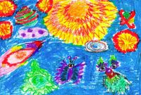 II место - Чудеса вселенной. Байдавлетова Лира, 10 лет, рук. Рахматуллина О.Б., Ибрагимовская СОШ II место - Чудеса вселенной. Байдавлетова Лира, 10 лет, рук. Рахматуллина О.Б., Ибрагимовская СОШ