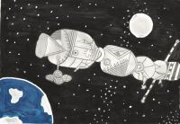 III место - Космическое пространств. Гайнутдинова Екатерина, 15 лет, рук. Чучупалова Н.А., Краснознаменская ООШ III место - Космическое пространств. Гайнутдинова Екатерина, 15 лет, рук. Чучупалова Н.А., Краснознаменская ООШ