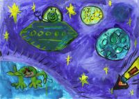 II место - Привет,Земляне! Тыщенко Арсений, 6 лет, рук. ТыщенкоД.Е., Ибрагимовская СОШ II место - Привет,Земляне! Тыщенко Арсений, 6 лет, рук. ТыщенкоД.Е., Ибрагимовская СОШ