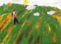 Дорога к солнцу (гуашь). Мещурова Елизавета, 10 лет, рук. Гурентьева Л.В., СОШ № 5 Дорога к солнцу (гуашь). Мещурова Елизавета, 10 лет, рук. Гурентьева Л.В., СОШ № 5