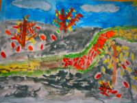 «Моя осень», Негина Вика, 8 лет, рук. Ямансарина З.И., СОШ № 1 «Моя осень», Негина Вика, 8 лет, рук. Ямансарина З.И., СОШ № 1