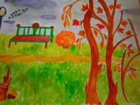 «Моя осень», Валиуллина Дания, 8 лет, рук. Ямансарина З.И., СОШ № 1 «Моя осень», Валиуллина Дания, 8 лет, рук. Ямансарина З.И., СОШ № 1